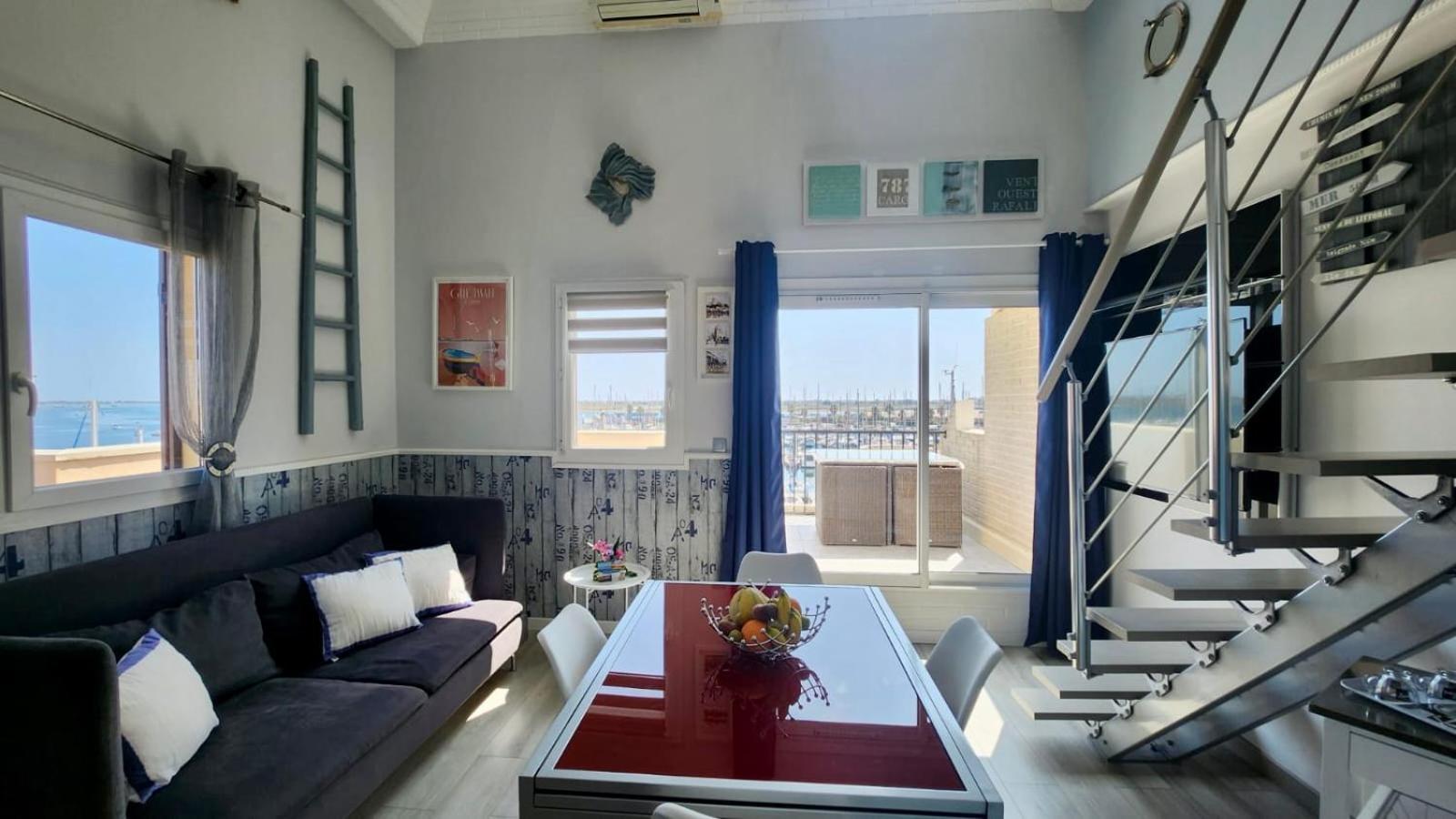 L'Eden - Vue Magnifique Sur Le Port, Les Chalets & La Mer - Gruissan Exterior foto